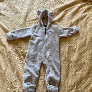 12-18 mo LLBEAN fleece bunting